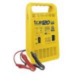 מטען אוטומטי כולל בודק מצבר 30-120Ah 12V