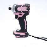 גוף מברגת אימפקט ורודה DTD148ZPINK 18V גוף בלבד makita