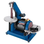 משחזת שולחנית עם סרט ליטוש מבית Scheppach