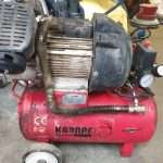 קומפרסור 2 ראשים 25 ליטר יד 2