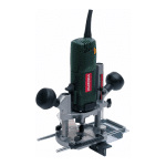 רוטר 6 מ"מ מקצועי עם מהירות משתנה מבית Metabo