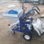 השכרת מכונה להתזת בגר שפכטל אמריקאי טיח גבס