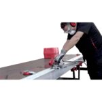 השכרת מכונת חיתוך קרמיקה עם מים עם מסילה עד 1.5 מטר אורך